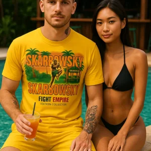 T-shirt Jaune – Skarbowsky Édition Collector | Fight Empire