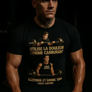 T-shirt Homme – Logo Transformation Avant / Après