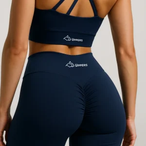 Legging Scrunch - Bleu