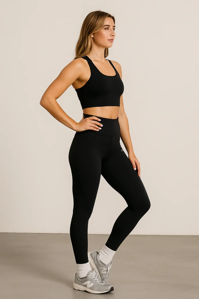 Legging de sport Motion - Noir – Image 2