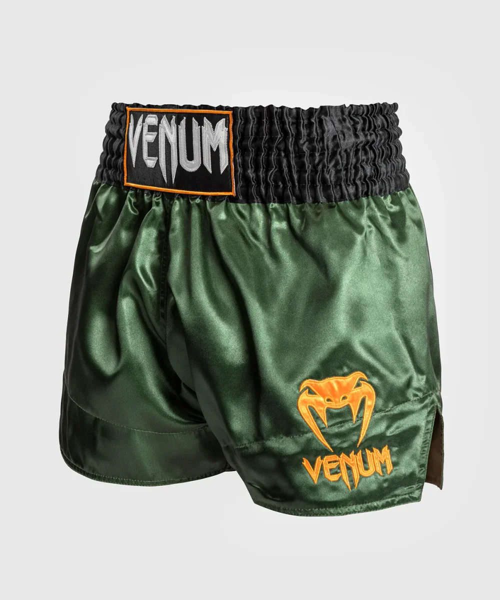SHORT DE MUAY THAI VENUM CLASSIC - VERT/OR/NOIR – Image 2