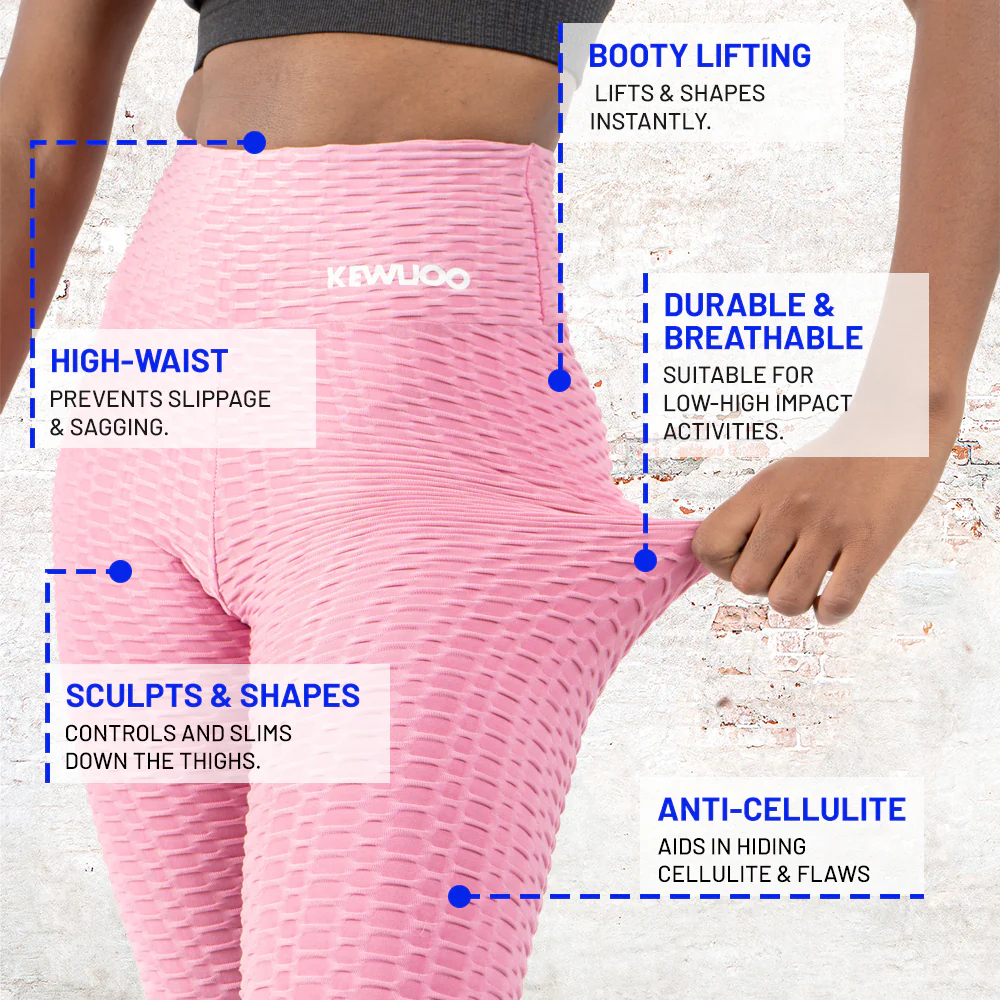 Booty Lifting Anti Cellulite Scrunch Leggings (Final Sale) – Image 4