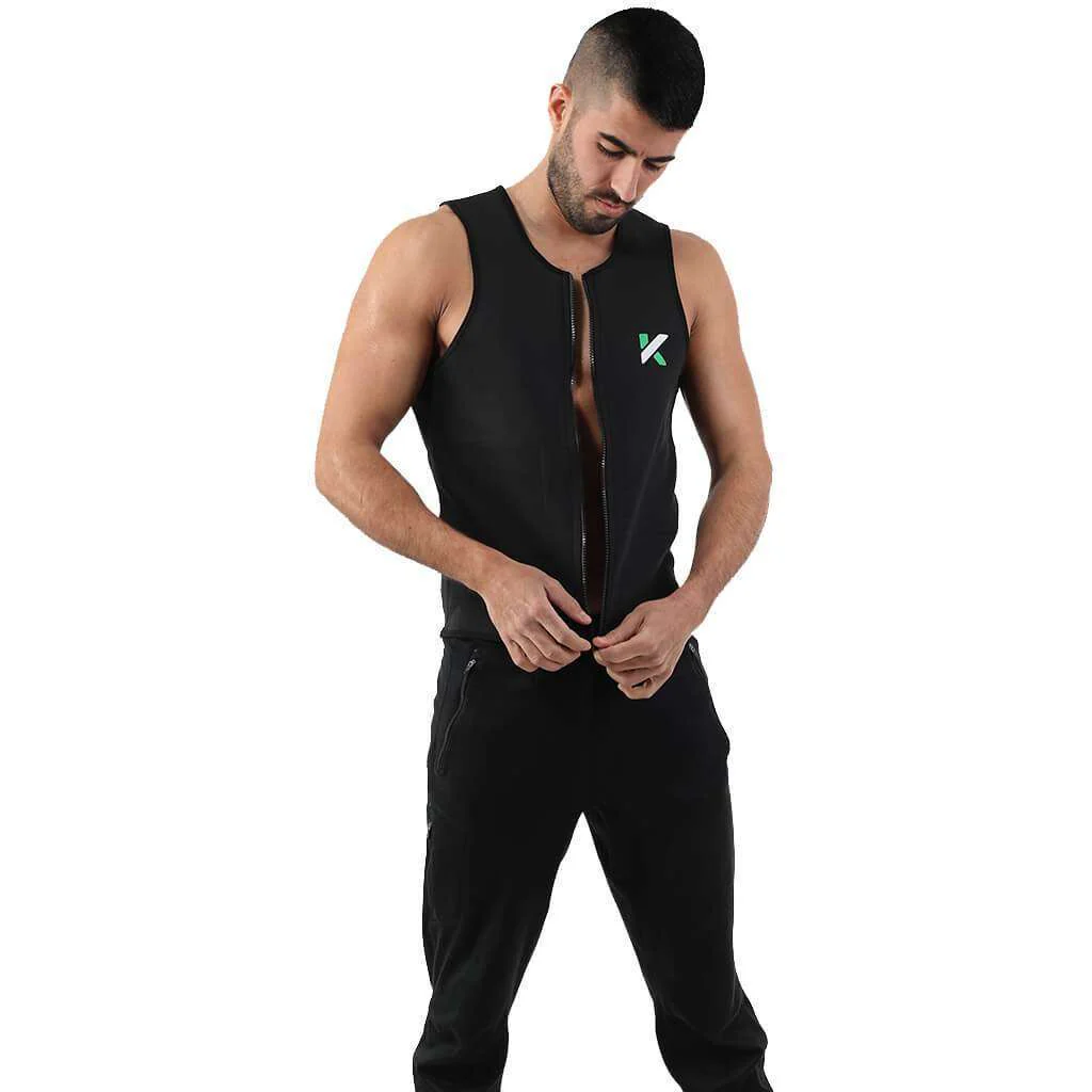 Men's Zipper Neoprene Sauna Vest (FINAL SALE) – Image 3