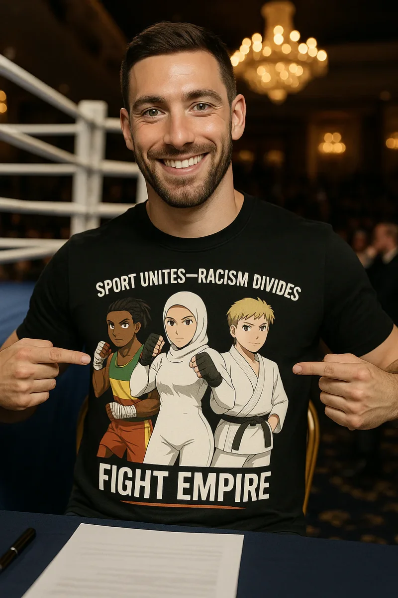 T-shirt Sport Unites — Racism Divides