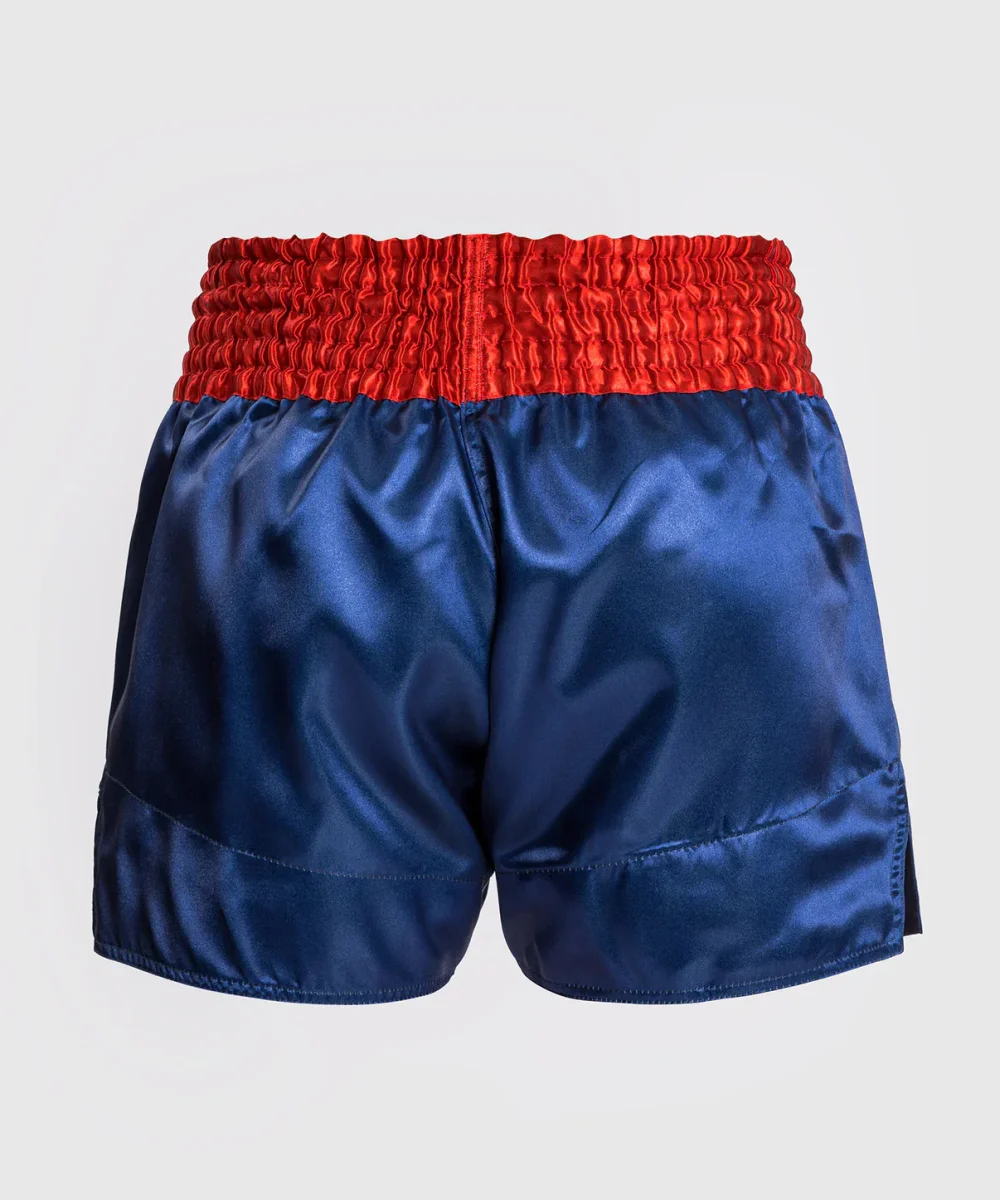 SHORT DE MUAY THAI VENUM CLASSIC - BLEU/ROUGE/BLANC – Image 4