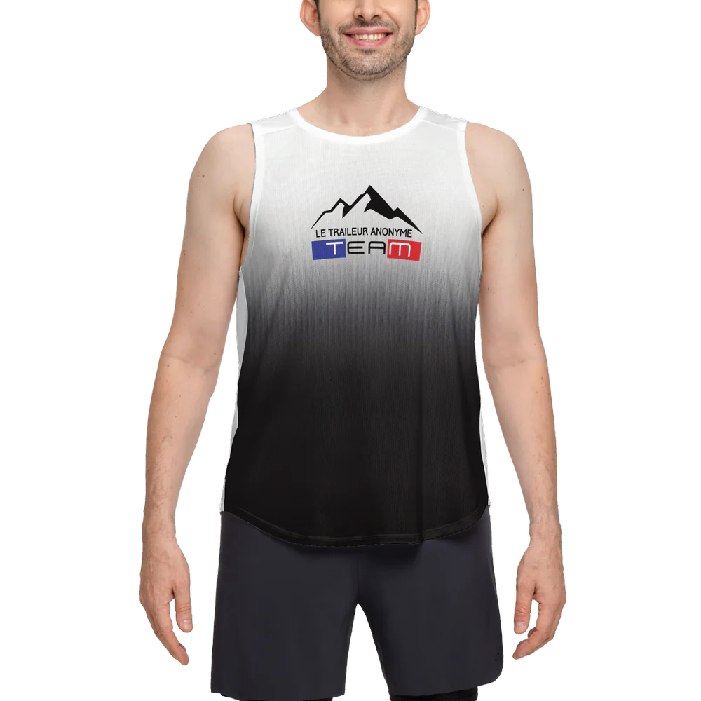 Débardeur Running Homme - Performance - B&W- Personalisation Tito