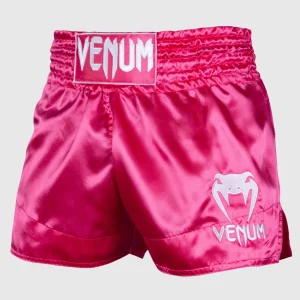 44d083d3ed75f21525cac7e9481604553204d894_SHORT_MUAY_THAI_CLASSIC_PINK_WHITE_HD_01.jpgv1744110967 SHORT DE MUAY THAI VENUM CLASSIC - ROSE/BLANC