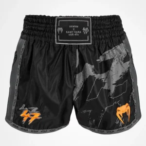 SHORT DE MUAY THAI VENUM S47 - NOIR/ORANGE