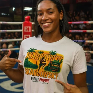 T-shirt Blanc – Skarbowsky Édition Collector | Fight Empire