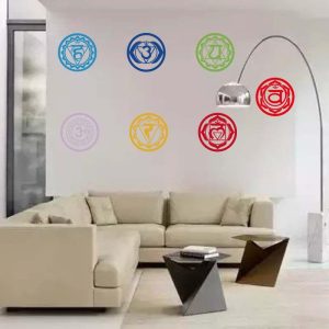 7 Stickers Muraux Chakras - stickers zen