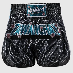 SHORT DE MUAY THAI VENUM TAWANCHAY - NOIR/BLANC