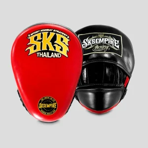 PATTES D'OURS STANDARD SKS CUIR SYNTHETIQUE - ROUGE (PAIRE)