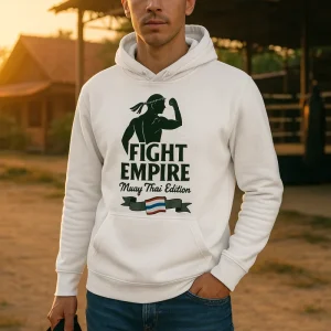Sweat à capuche “Muay Thaï Édition” Fight Empire™