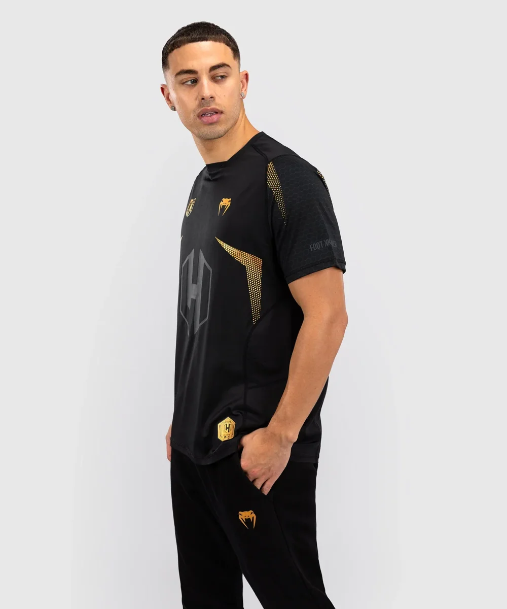 T-SHIRT DRY TECH VENUM HEXAGONE MMA - NOIR/OR – Image 3