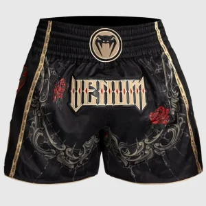 SHORT DE MUAY THAI VENUM SANTA MUERTE 5.0 - NOIR