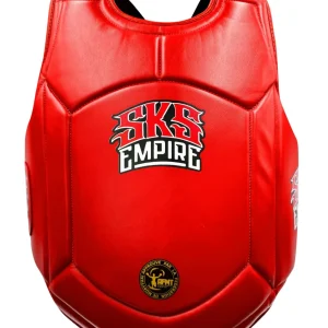 PLASTRON SKS CUIR SYNTHETIQUE - ROUGE