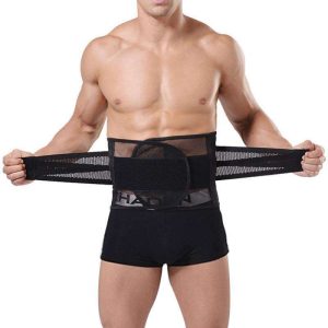 Men's Breathable Body Shaper Slimming Belt Corset