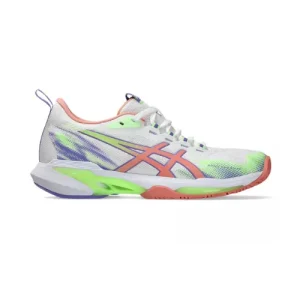 Chaussure de Padel Asics SONICSMASH FF White/Guava
