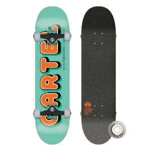 DONUTS - SEA GREEN SKATEBOARD COMPLETE