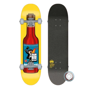 HOT SAUCE - YELLOW SKATEBOARD COMPLETE