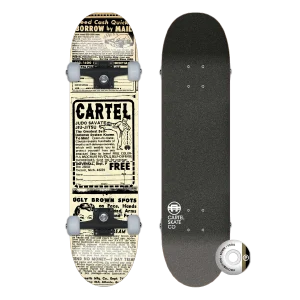 KARATE - BEIGE SKATEBOARD COMPLETE