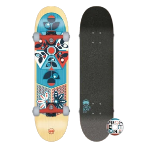 OPIUM - BLUE SKATEBOARD COMPLETE