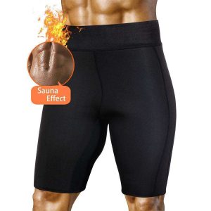 Sauna Sweat Fitness Slimming Men Shorts Body Shaper