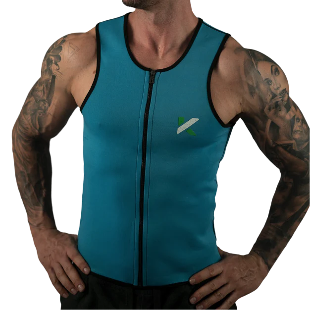 Men's Zipper Neoprene Sauna Vest (FINAL SALE) – Image 6