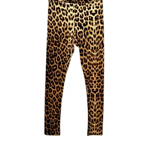 Velvet Prints Legging Leopard