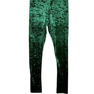 Velvet Crushed Legging Forest