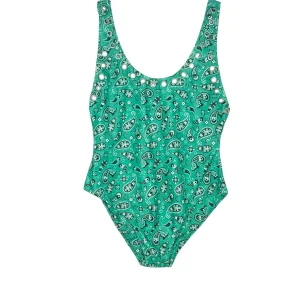 Loveless Maillot Bandana Green