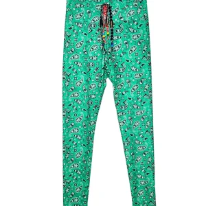 Loveless Yoga Legging Bandana Green