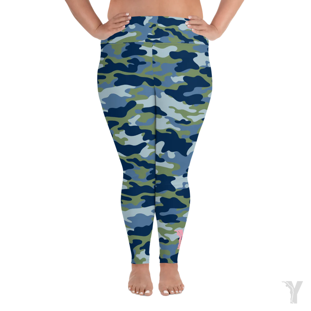 Legging de Yoga - camouflage 2020 - grande taille – Image 2