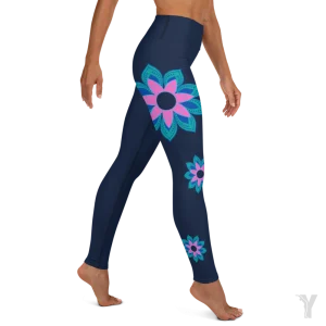 Legging-de-Yoga-fleur-rose-YOFE-YOGA.pngv1673020346 Legging de Yoga - fleur rose