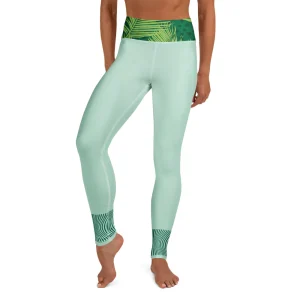 Legging yoga verdoyant