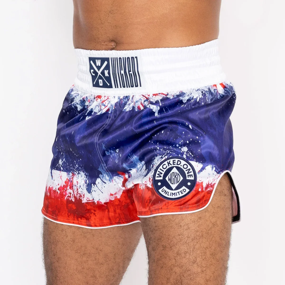 SHORT MUAY THAI WICKED ONE THAÏ FLAG – Image 2