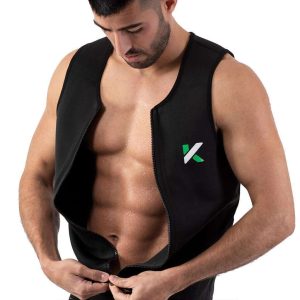 Men's Zipper Neoprene Sauna Vest (FINAL SALE)