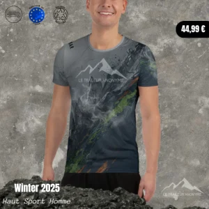 T-Shirt Running Homme - Mineral