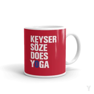 Mug - Keyser Söze does yoga