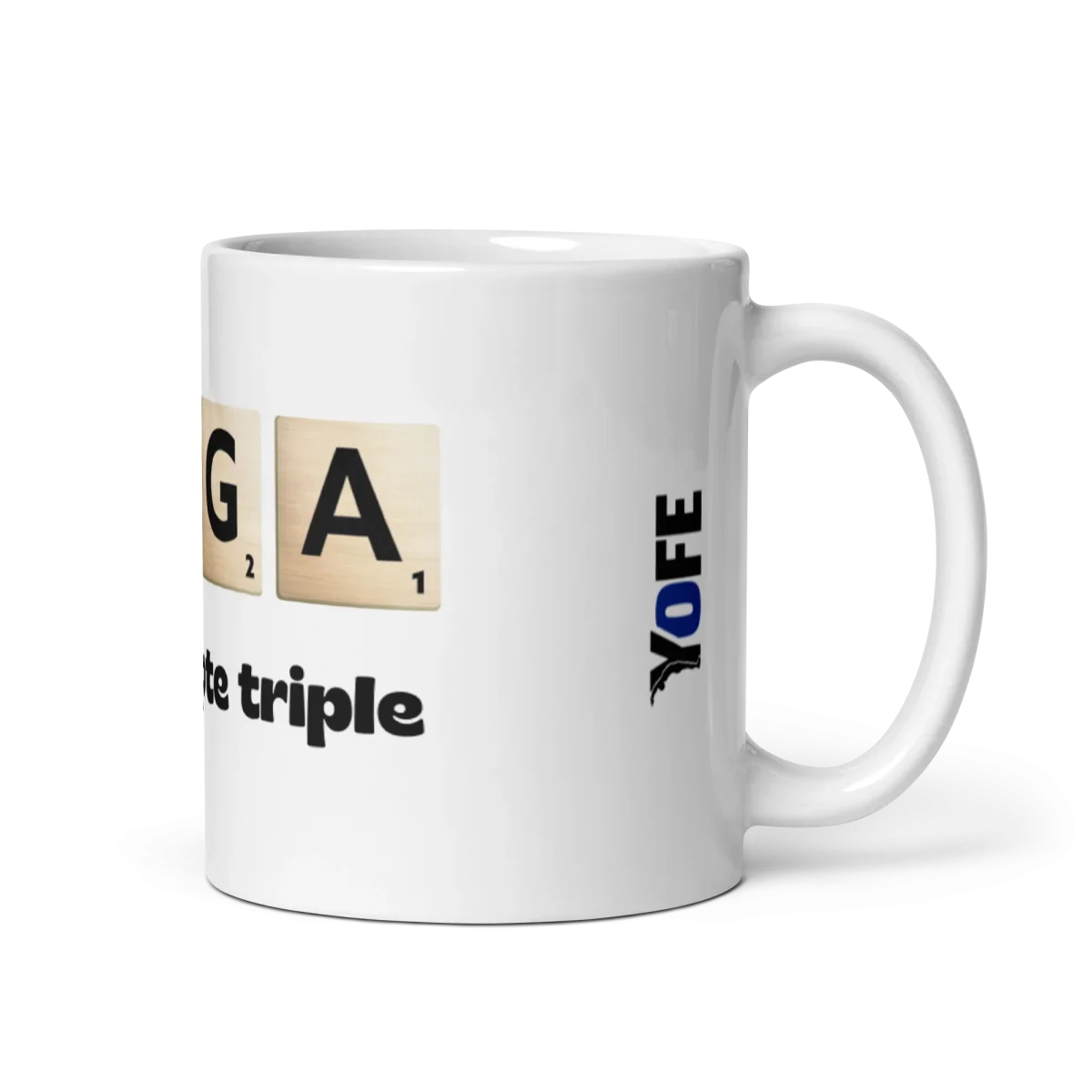 Mug Yoga mot compte triple – Image 2