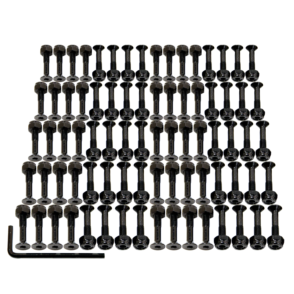 1 inch BLACK HARDWARE BULK
