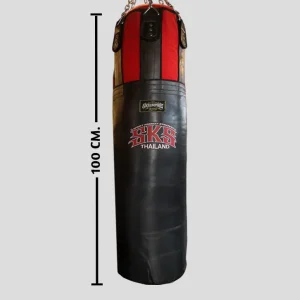 SAC DE FRAPPE SKS CUIR SYNTHETIQUE 100CM - ROUGE