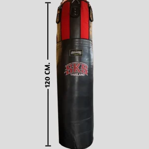 SAC DE FRAPPE SKS CUIR SYNTHETIQUE 120CM - ROUGE