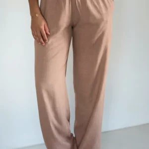 PANTALON ANAYA - Dusty pink