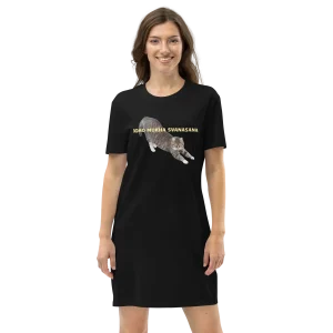 Robe T-shirt - adho mukha svanasana - le chat