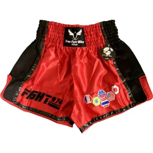 SHORT FFW MULTIBOXE V3 ROUGE/NOIR