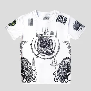 T-SHIRT SKS SAKYANT BLANC