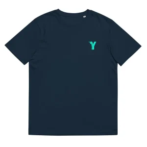 T-shirt  bio - coupe droite - logo Y Vert