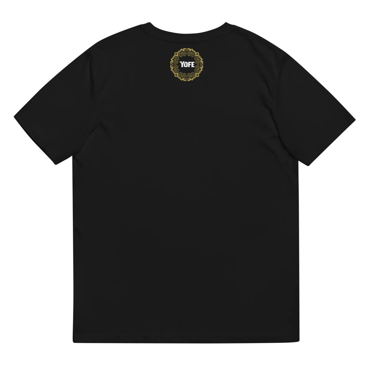 T-shirt yoga en coton biologique - Y brodé blanc – Image 4