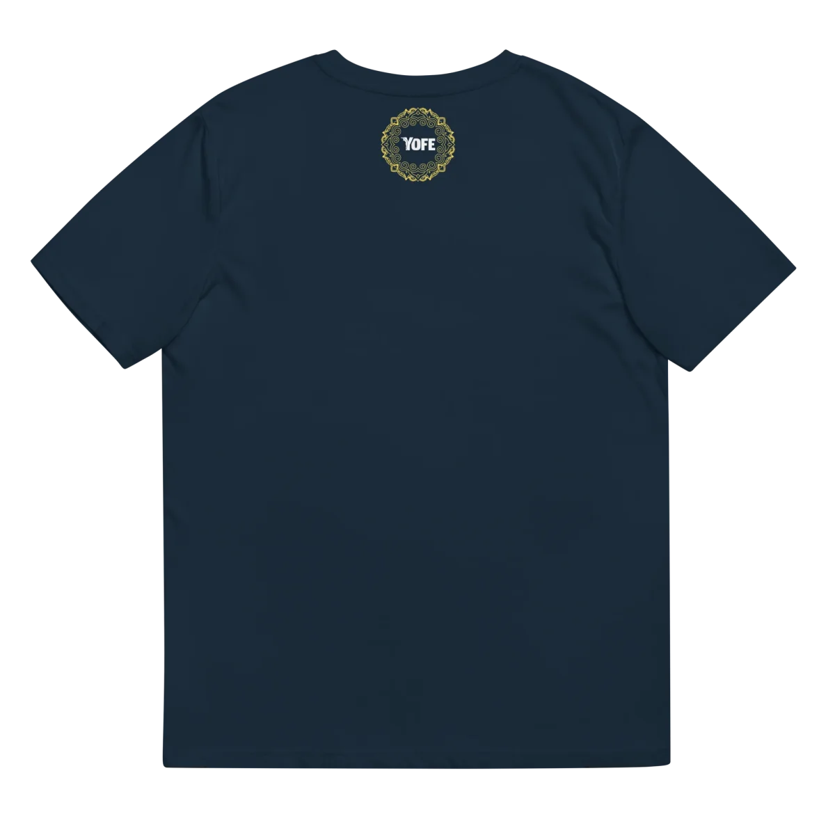 T-shirt yoga en coton biologique - Y brodé blanc – Image 5